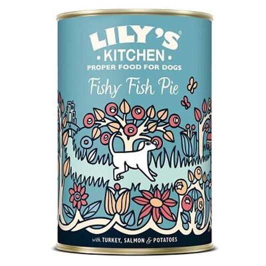 Lilys Kitchen Fishy Fish Pie With Peas For Dogs 6 x 400g