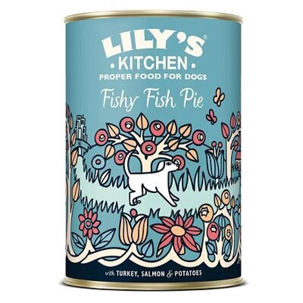 Lilys Kitchen Fishy Fish Pie With Peas For Dogs 6 x 400g