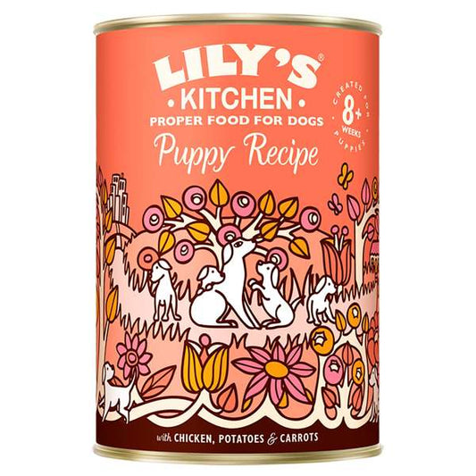 Lilys Kitchen Chicken Dinner For Puppies 6 x 400g