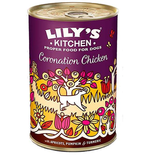 Lilys Kitchen Coronation Chicken For Dogs 6 x 400g