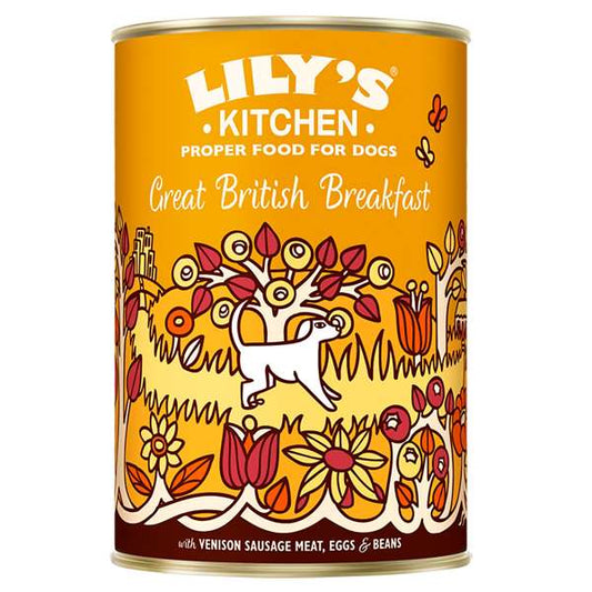 Lilys Kitchen Great British Breakfast Tin 6 x 400g