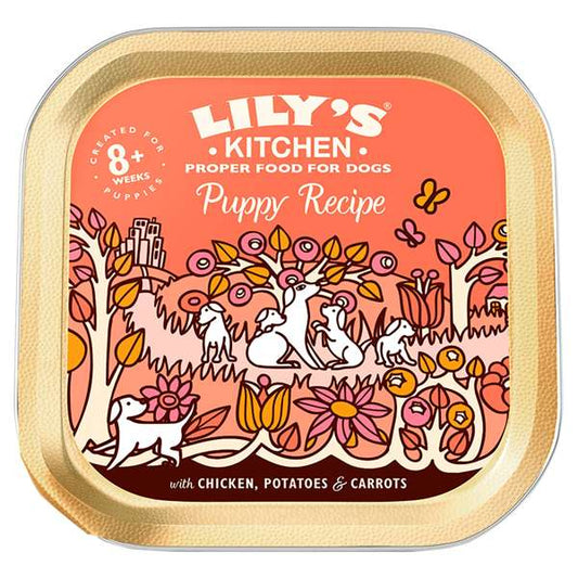 Lilys Kitchen Puppy Recipe Chicken Potato and Carrot 10 x 150g