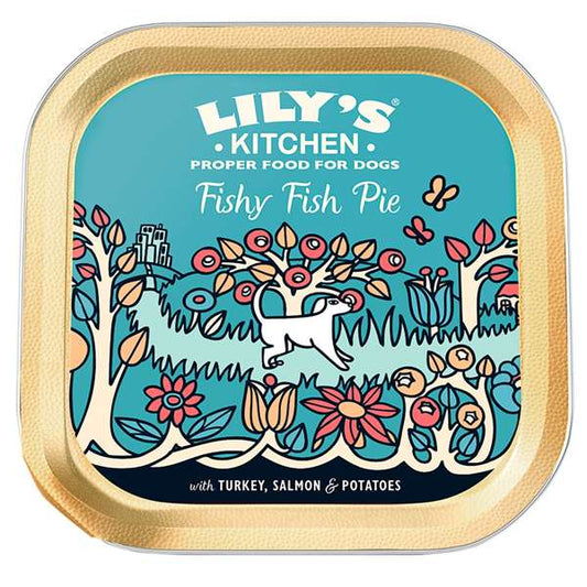 Lilys Kitchen Fishy Fish Pie For Dogs 10 x 150g