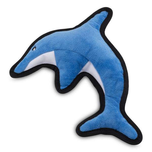 Beco Rough & Tough Recycled Dog Toy Dolphin