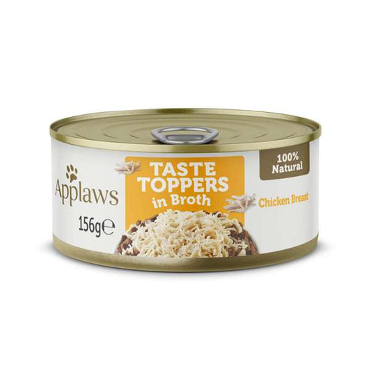Applaws Taste Toppers Dog Can Chicken in Broth 156g - Case of 12