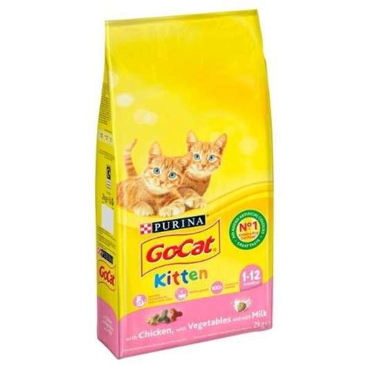 Go-Cat Kitten Chicken Carrots & Milk 2kg