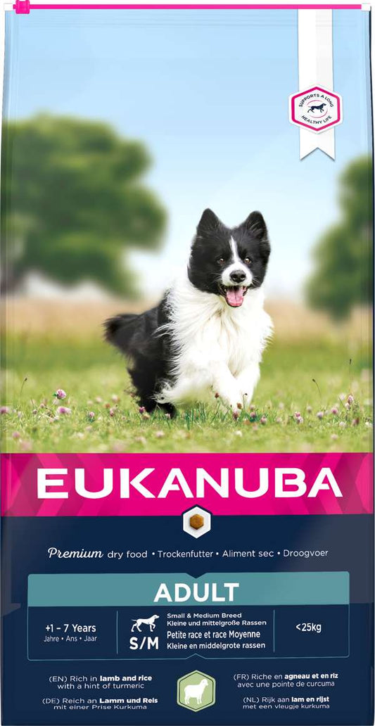 Eukanuba Adult Small & Medium Lamb & Rice