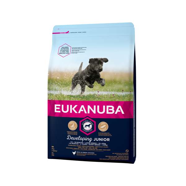 Eukanuba Developing Junior Large Breed Chicken