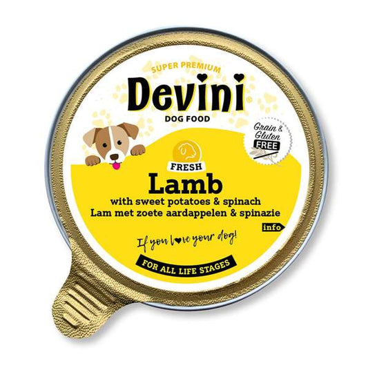 Devini Lamb for Dogs 12 x 85g