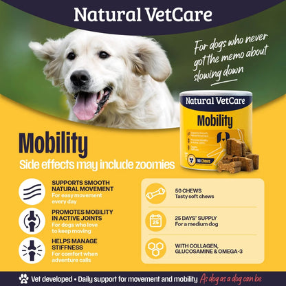 Natural VetCare Mobility Chews 50 Pack