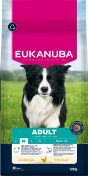 Eukanuba Adult Medium Breed Fresh Chicken 12kg - Buy 2 Bags Save 5%