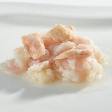 Fish4Dogs Finest White Fish Flakes with Salmon Pouch 100g - Pack of 6