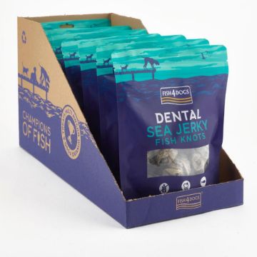Fish4Dogs Dental Sea Jerky Fish Knots