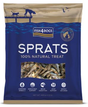 Fish4Dogs 100% Natural Sprats Dog Treats
