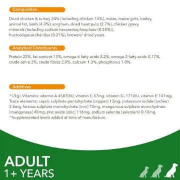 Iams Vitality Adult Large Lamb 12kg