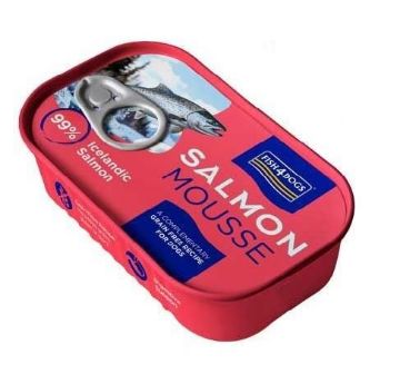 Fish4Dogs Tins Salmon Mousse 90g - Pack of 17