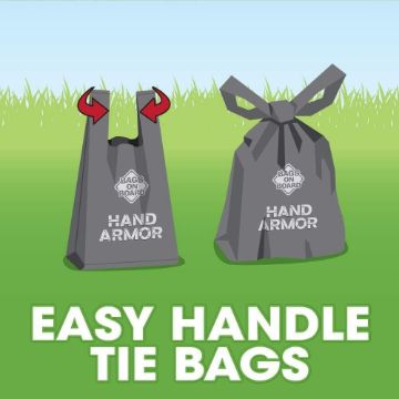 Bags on Board Hand Armor Pick-Up Poo Bags - 100 Bags