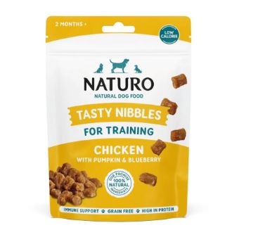 Naturo Dog Treats Chicken Nibbles for Training 70g  - Case of 8