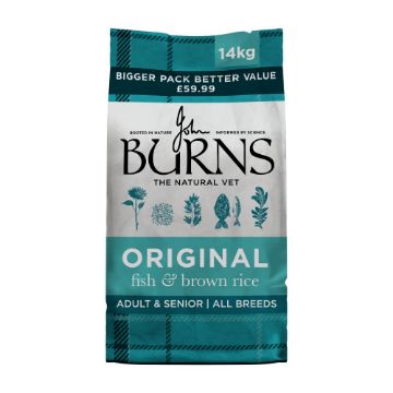 Burns Original Fish & Brown Rice 14kg