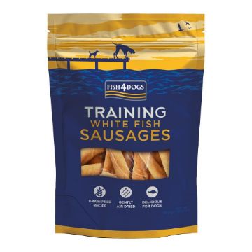 Fish4Dogs Training White Fish Sausages