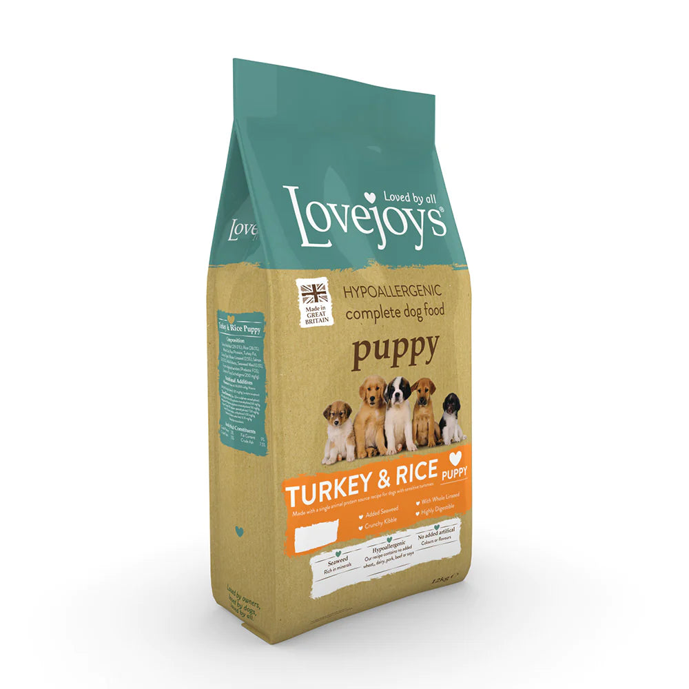 Lovejoys Turkey Hypoallergenic Complete Puppy Food
