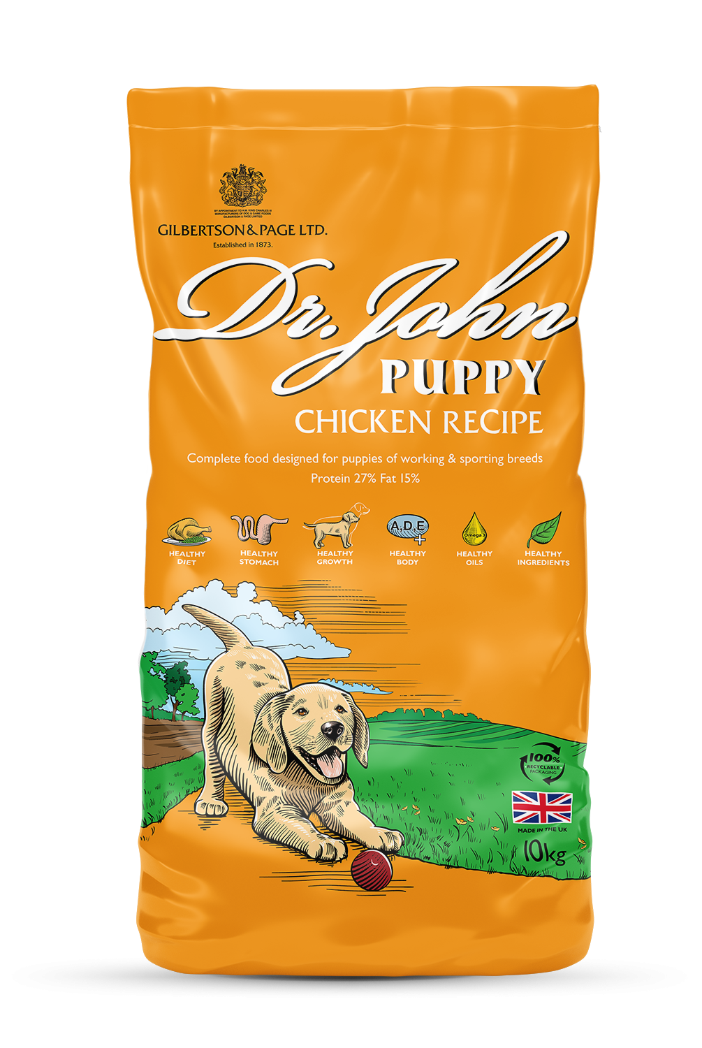 Dr John Puppy Chicken Recipe 10kg