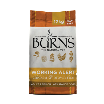 Burns Alert Chicken and Brown Rice 12kg - Buy 2 Save 5%