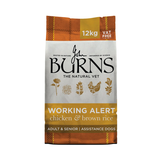 Burns Alert Chicken and Brown Rice 12kg - Buy 2 Save 5%