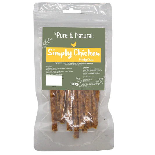 Pure & Natural Meat Sticks Chicken 100gm