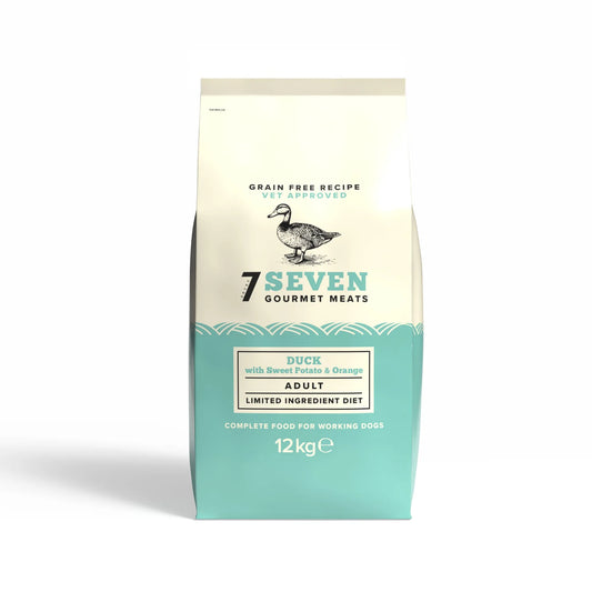 Seven Dog Adult Grain Free Duck with Sweet Potato & Orange 12kg
