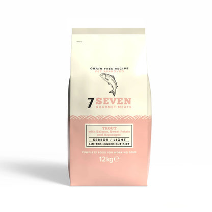Seven Dog - Senior / Light Trout & Salmon with Sweet Potato & Asparagus Grain Free