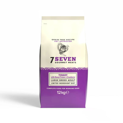 Seven Dog - Adult Large Breed Turkey with Sweet Potato & Cranberry Grain Free 12kg