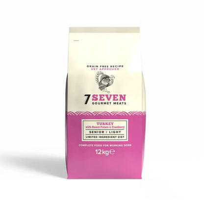 Seven Dog - Senior / Light Turkey with Sweet Potato & Cranberry Grain Free