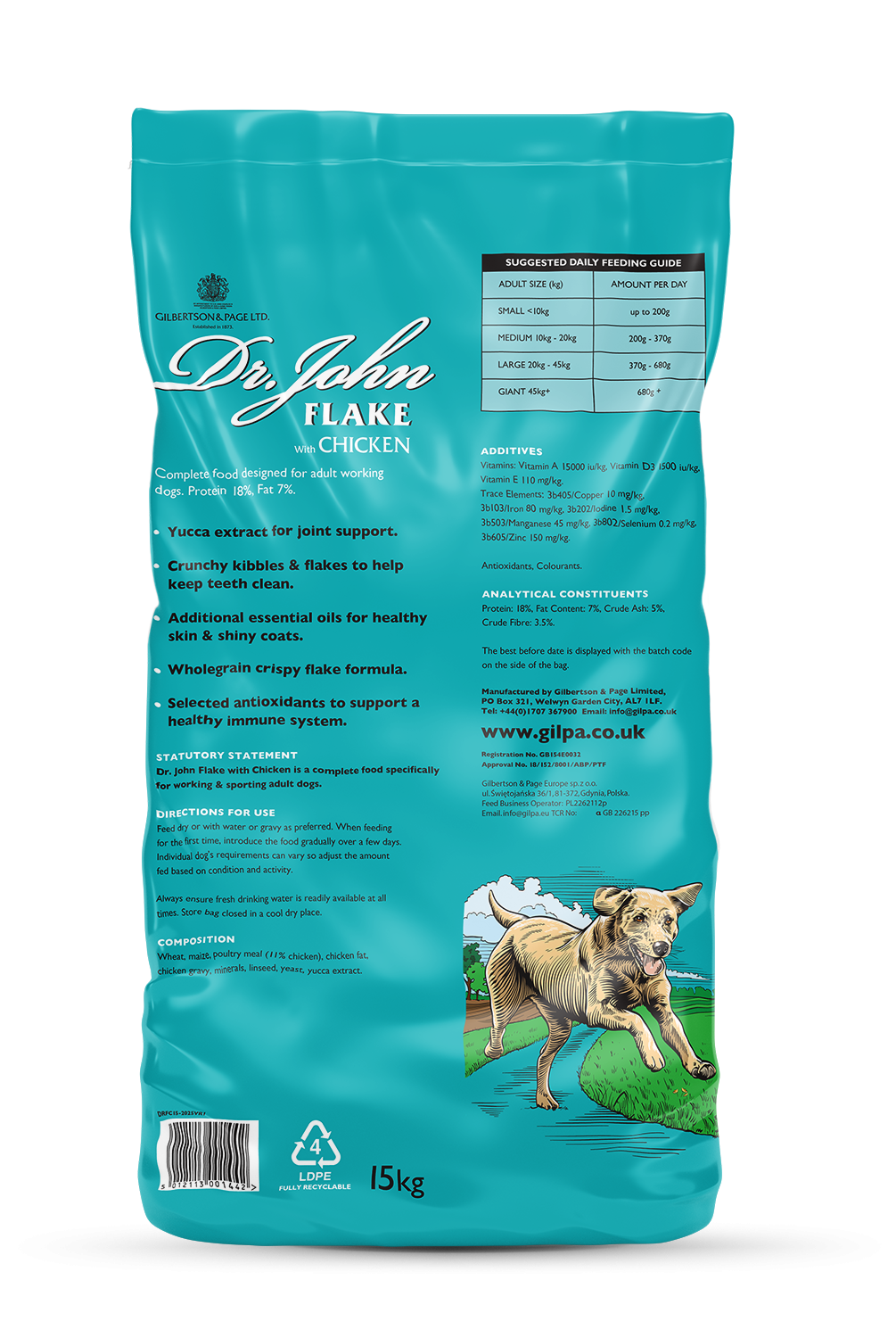 Dr John Flake with Chicken 15kg