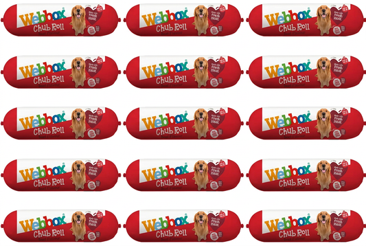 15 Webbox Beef Chub rolls