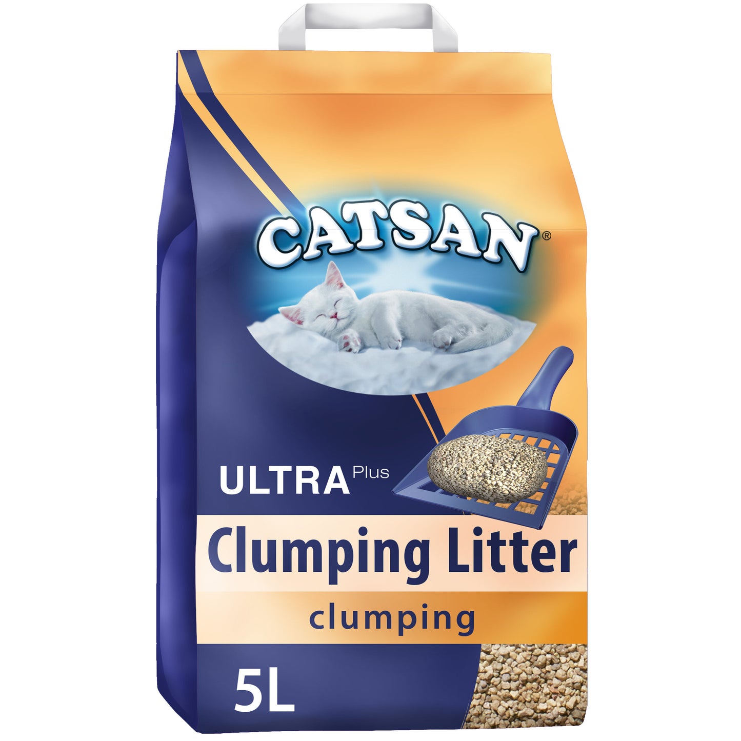 Catsan Clumping Cat Litter 5 Litre x 3