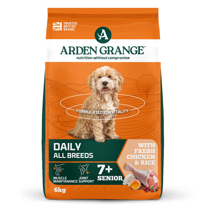 Arden Grange Senior With fresh chicken & rice