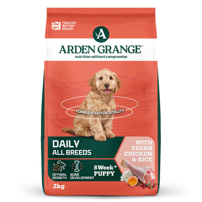 Arden Grange Puppy/Junior Rich in fresh chicken