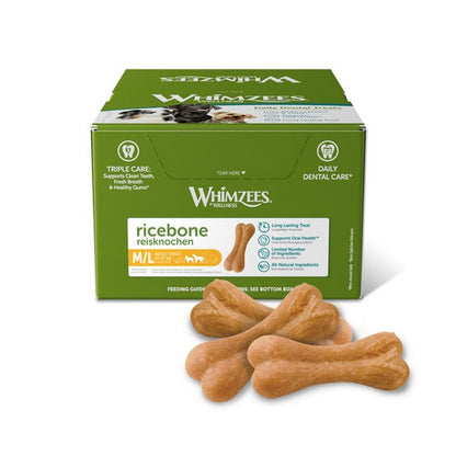 Whimzees by Wellness Daily Dental Rice Bone