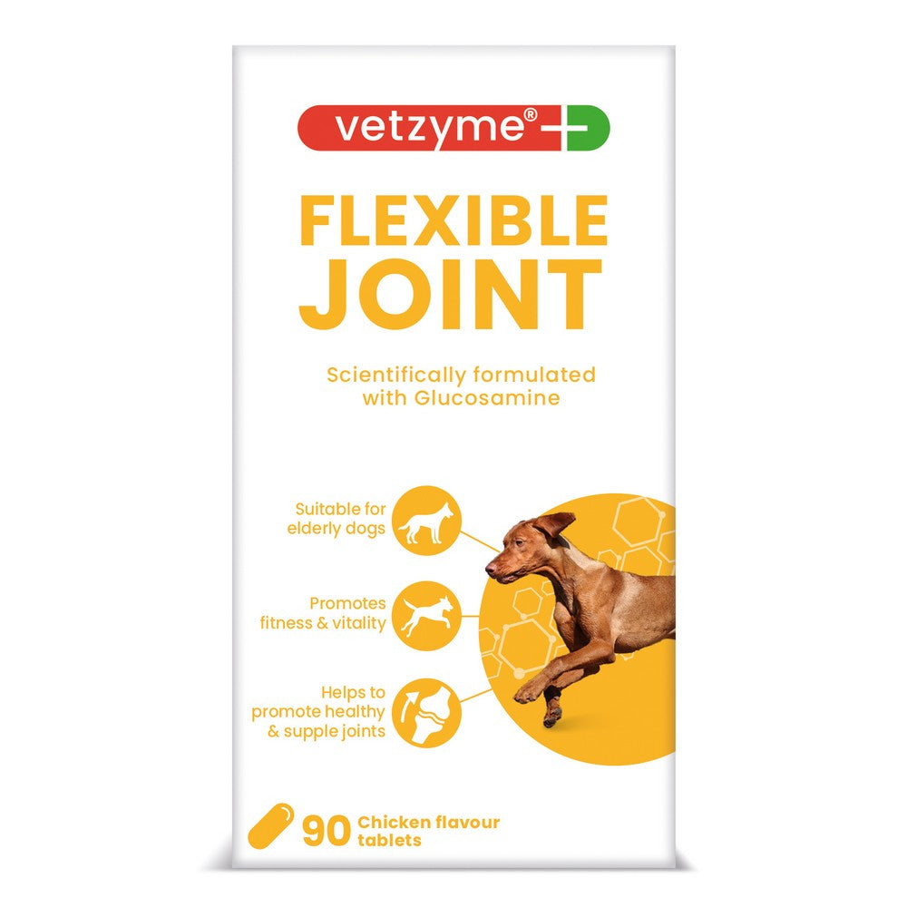 Vetzyme Flexible Joint With Glucosamine Tablets