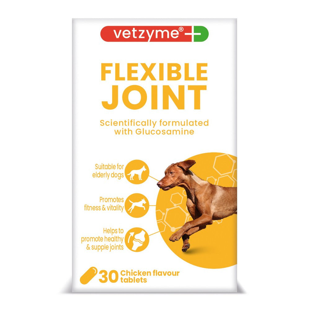 Vetzyme Flexible Joint With Glucosamine Tablets