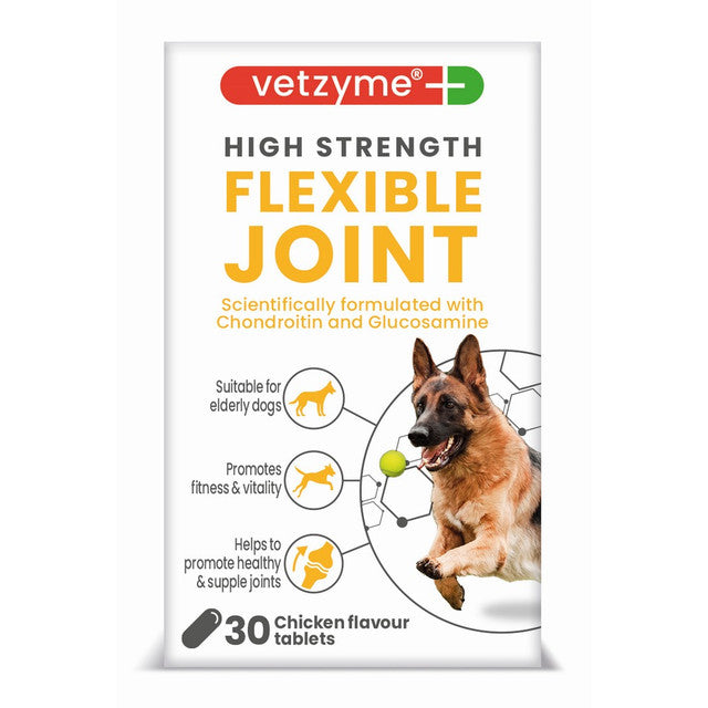 Vetzyme High Strength Flexible Joint Tablets
