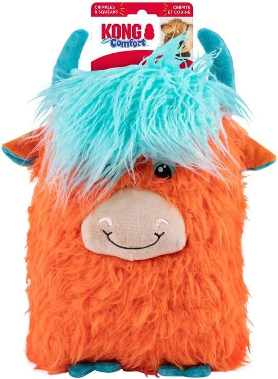 KONG Comfort Jumbo Highland Cow XL