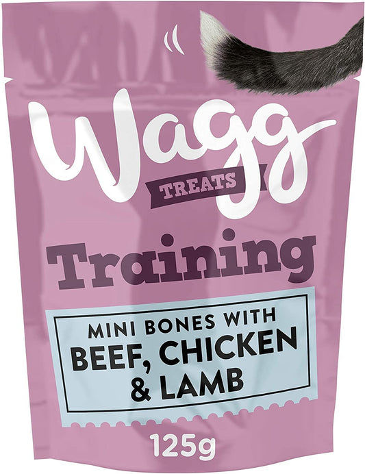 Wagg Treats Training Treats Chicken & Beef 125g - Pack of 7