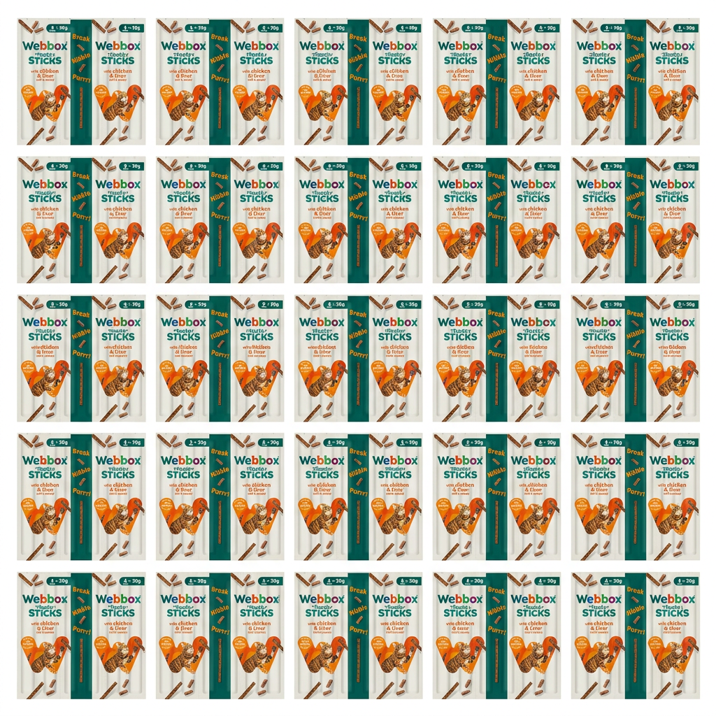 25 Webbox Chicken & Liver packs