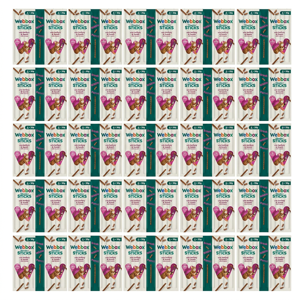 25 Webbox Turkey & Lamb packs