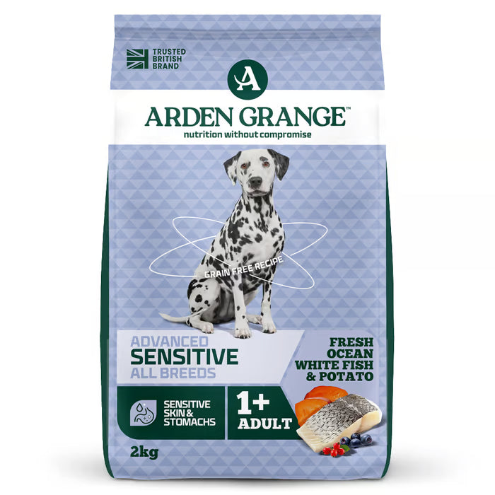 Arden Grange Sensitive Adult Grainfree Ocean White Fish & Potato