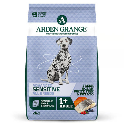 Arden Grange Sensitive Adult Grainfree Ocean White Fish & Potato
