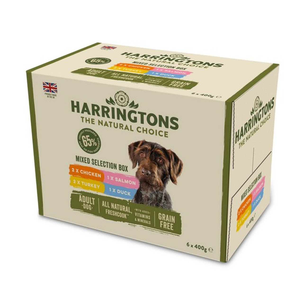 Harringtons Complete Wet Mixed Selection Box 6x 400g