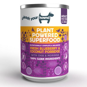 HOWND Blueberry and Coconut Porridge Adult 6 x 400g